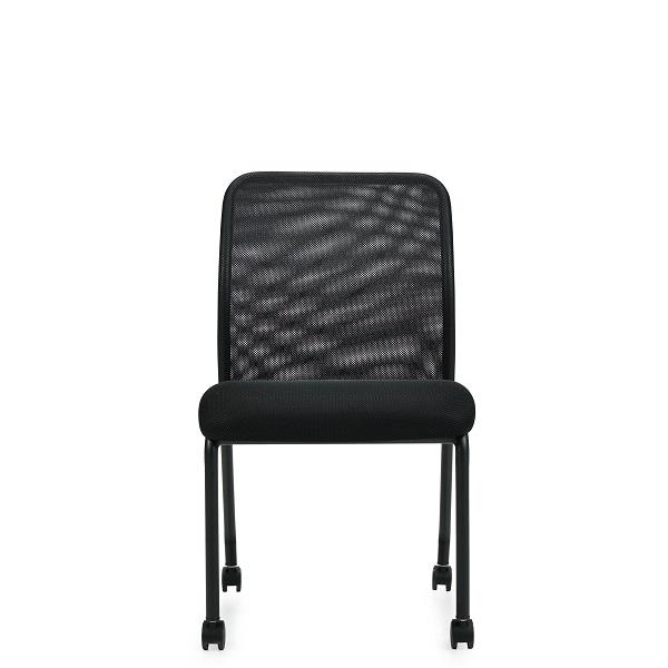 OTG Armless Mesh Back Guest w/ Casters